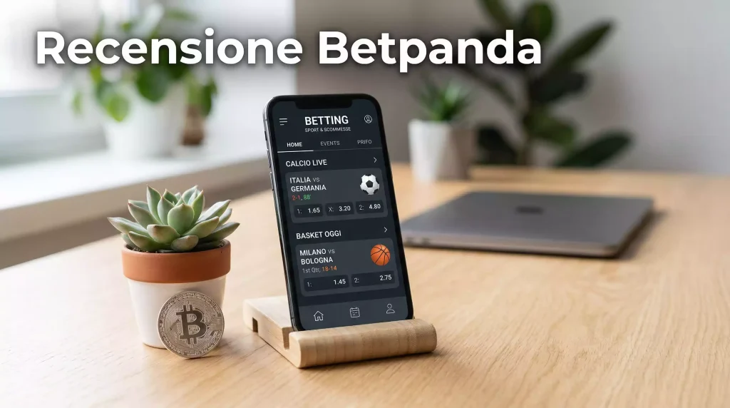 Recensione Betpanda: interfaccia bookmaker emergente con mercati sportivi